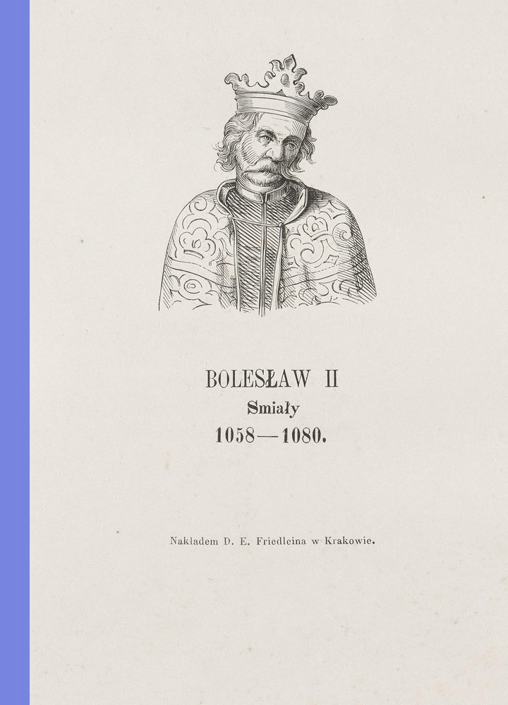 Okładka: Bolesław Śmiały